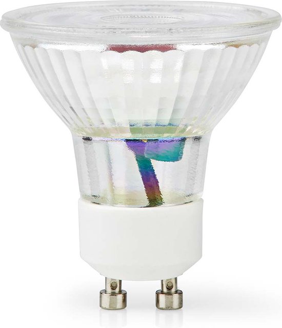 Nedis LED-Lamp GU10 - Spot - 4.5 W - 345 lm - 4000 K - Dimbaar - Daglicht - Retrostijl - 1 Stuks