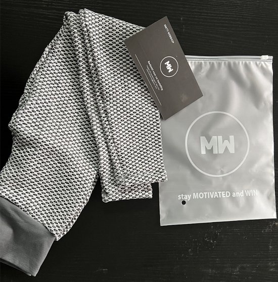 MW® TikTok Legging - Sportlegging Dames High Waist - Legging Dames - Push Up Legging - Lichtgrijs L van MW — afbeelding 4