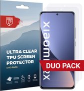 Rosso Screen Protector Ultra Clear Duo Pack Geschikt voor Xiaomi 12 / 12X | Folie | 2 Stuks