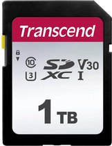 Transcend TS1TSDC300S SDHC-kaart 1 TB Class 10, UHS-I, UHS-Class 1