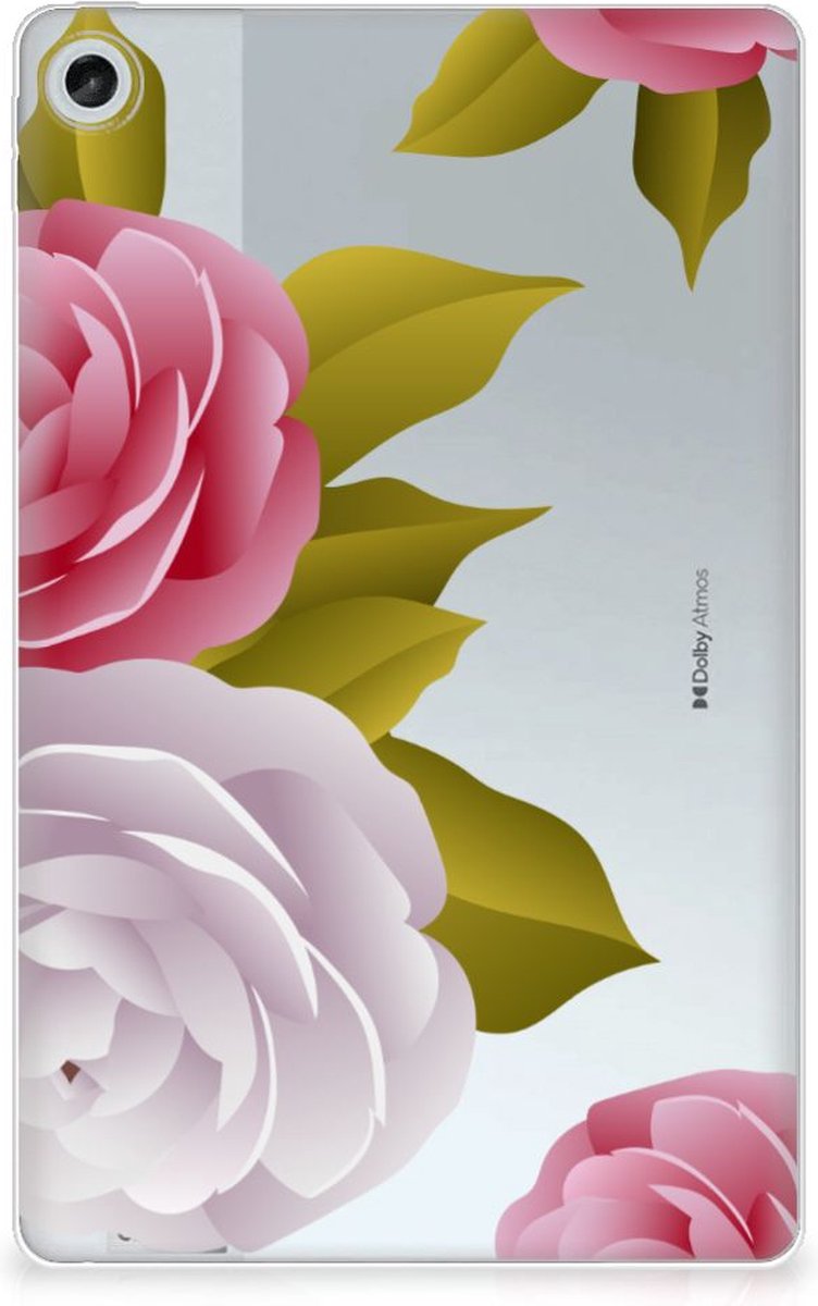 Lenovo Tab M10 Plus (3e generatie) Siliconen Hoesje Roses