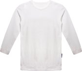 Claesen's® - Jongens Shirt Wit - White - 95% Katoen - 5% Lycra