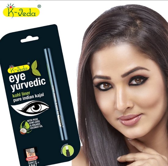 GoodUse Export Eye Yurvedic Zwarte Gel Eyeliner 2 stuks – Kajal Oogpotlood Zwart – Make up – Kohl Kajal – Waterproof – Waterbestendig – Gevoelige…