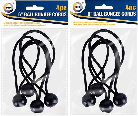 Cordon Caoutchouc Rond 10m X 4mm - Noir, Pour Bâche, Tente