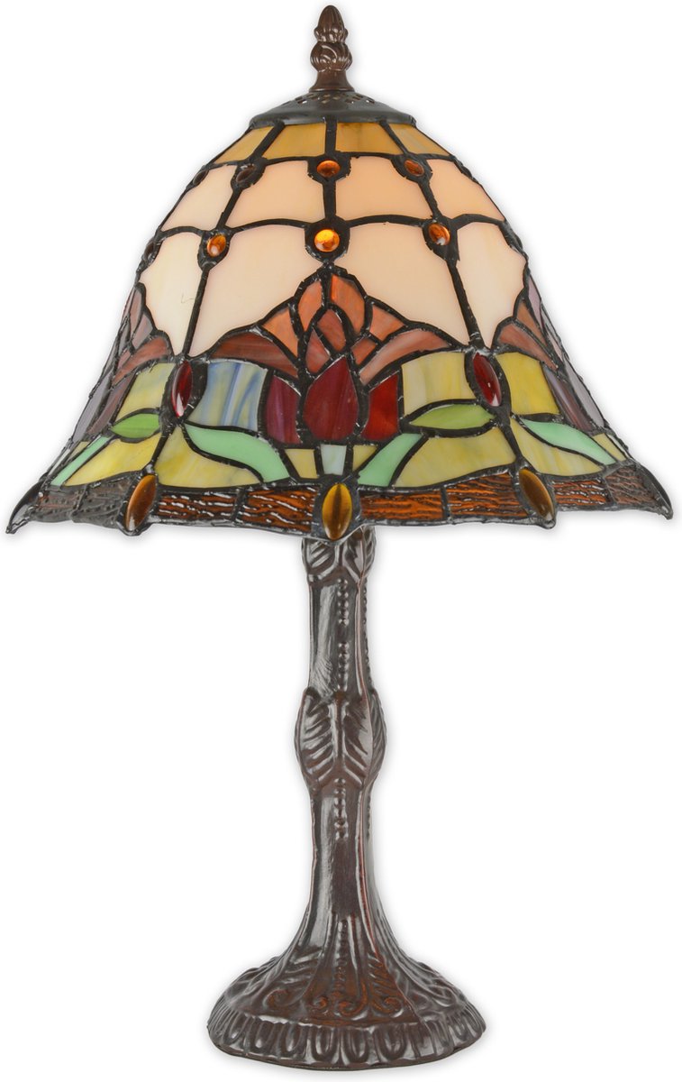 Tiffany stijl tafel lamp 40 cm hoog