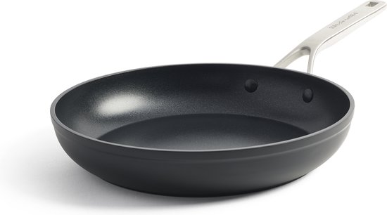 KitchenAid geanodiseerd aluminium koekenpan ø24cm - zwart - inductie - anti-aanbak | bol.com