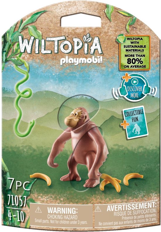 PLAYMOBIL 71008 Tour de recherche avec boussole- Wiltopia - animaux nature