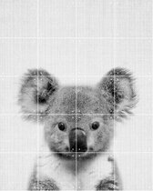 IXXI Print 67 Koala - Wanddecoratie - Dieren en insecten - 80 x 100 cm