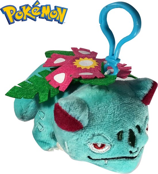 Venusaur Pokémon Pluche Knuffel Sleutelhanger 12 cm {Pokemon Plush