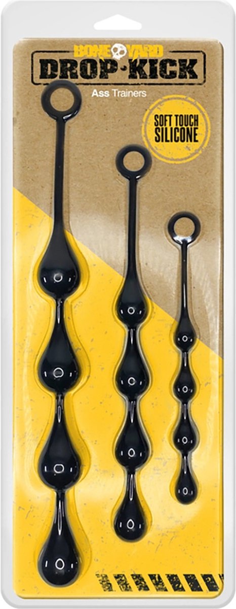 Goedkoopste Boneyard (All) Drop-Kick - Ass-trainers / Anal Beads black