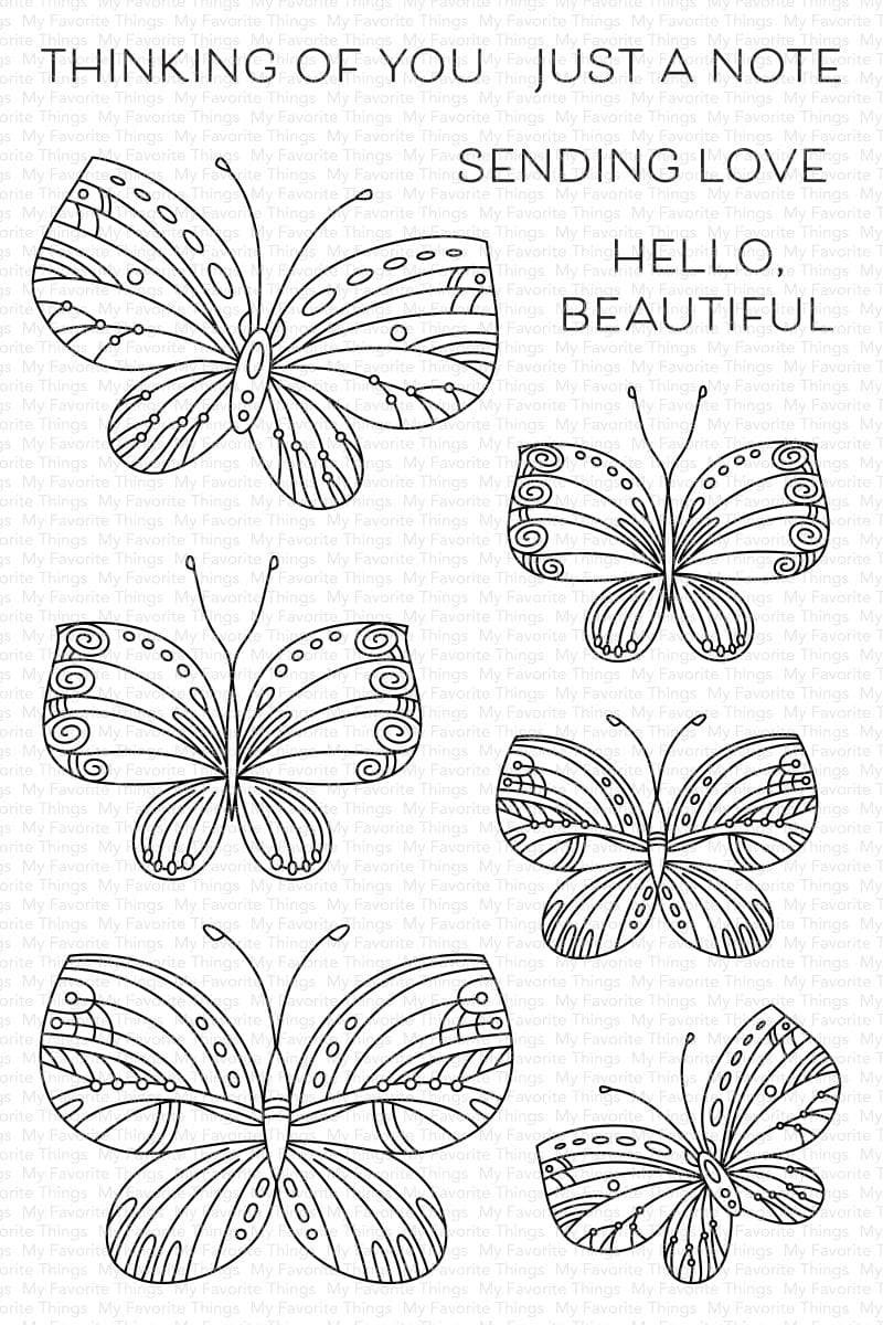 Winged Wonders Clear Stamps (CS-665)