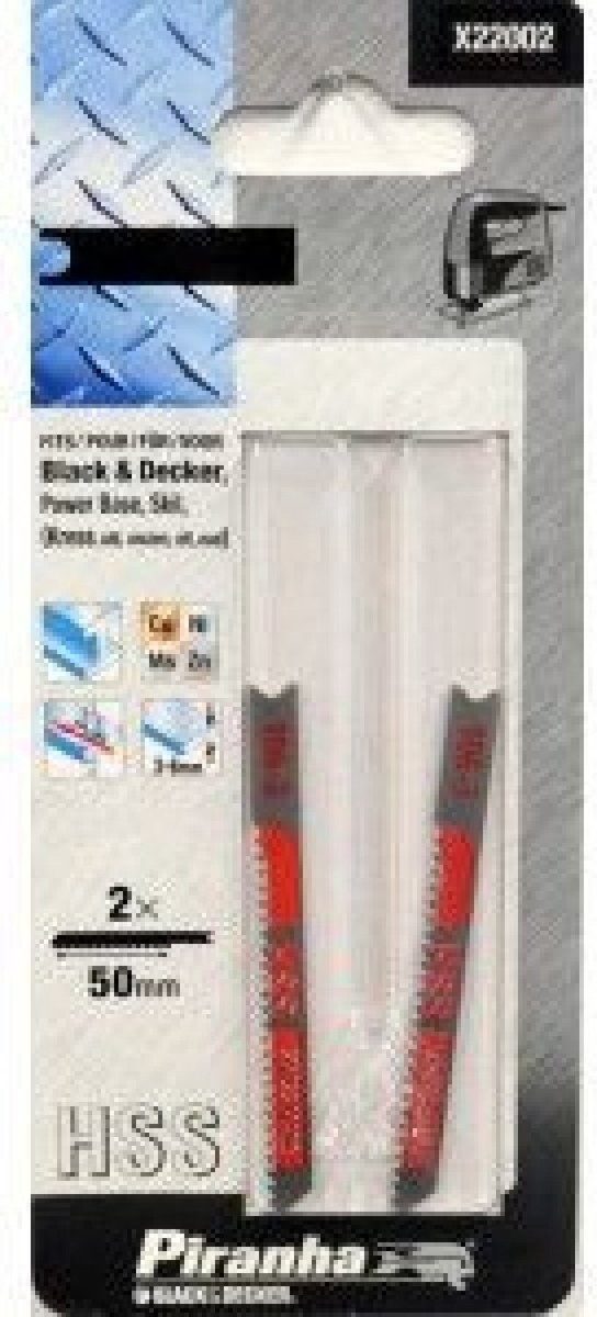 Metaal, grof, recht- B&D - Standaard - 3-6mm