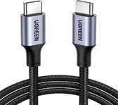 UGREEN 2 m USB Type C naar USB Type C Kabel, 100W, (zwart) 70429 029756