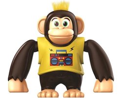 YCOO - Chimpy the Monkey - 15 CM - Geel