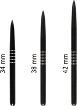 BULL'S GP2 Dart Point Black - 34 mm