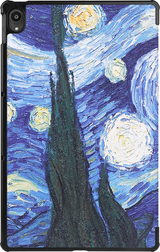 Housse Lenovo Tab P11 Plus avec protection d'écran - Housse Lenovo Tab P11 Plus Starry Sky - Housse Lenovo Tab P11 Plus Book Case avec protection d'écran