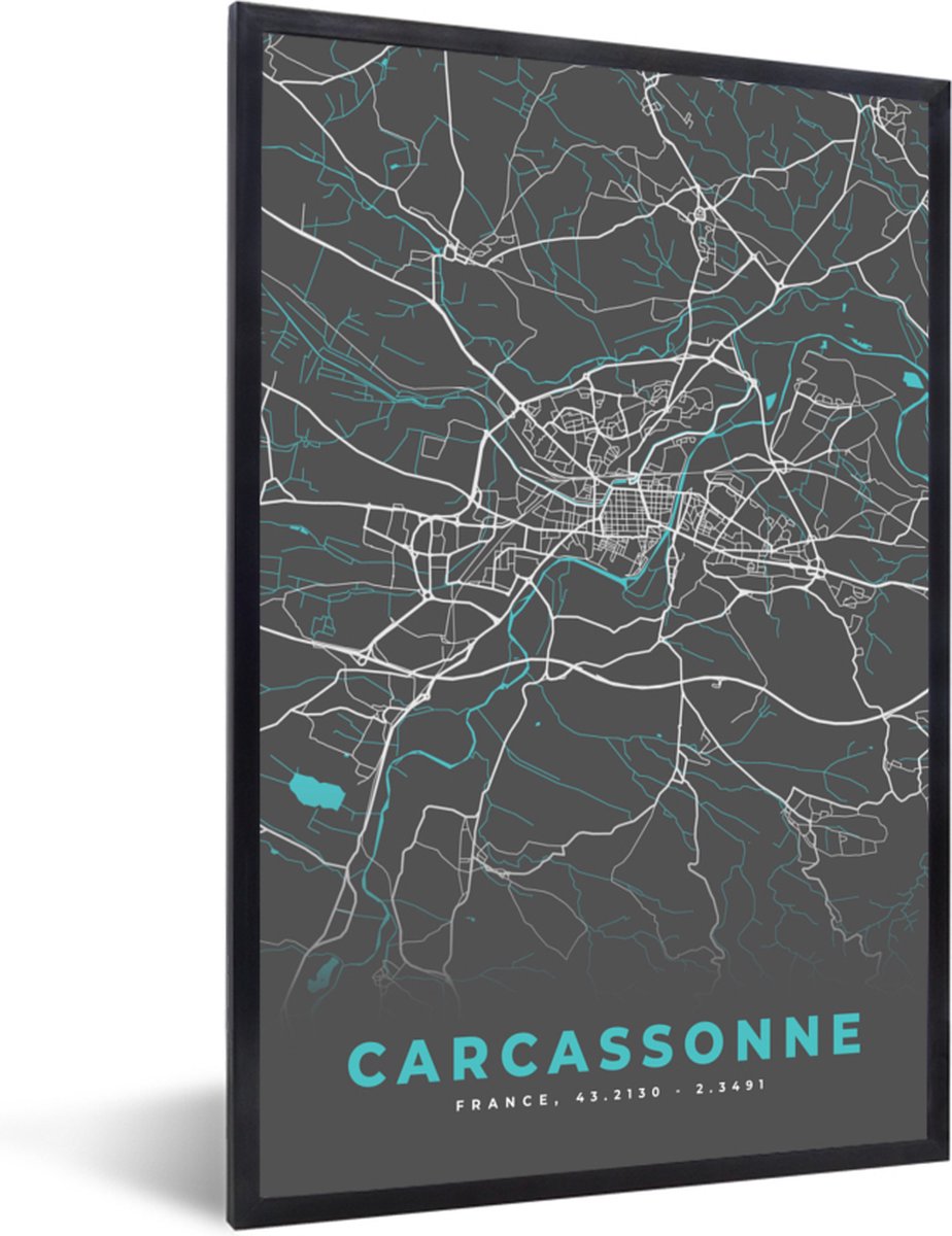Affiche Street Art De Carcassonne - Format 50x70 Cm - Neuf Sous Tube - Décoration Murale