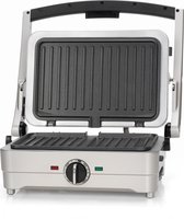Bol.com Cuisinart 3-in-1 Compacte Grill Wafel- en Omeletmaker Contactgrill GRSM3E - Wafelijzer - 3 anti-aanbak platen - 210˚C - ... aanbieding