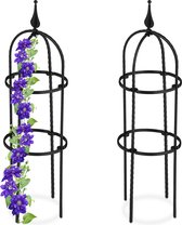 2 Stuks Plantensteun | Groei Mooie Bloemen | Plantenstok met Ring