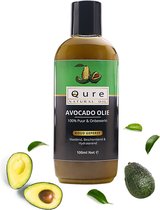Avocado Olie 100ml| 100% Puur & Onbewerkt | Foodgrade Koudgeperst en niet geraffineerde Avocado Olie voor Haar, Huid en Lichaam