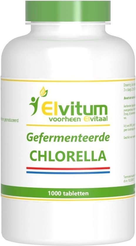 Elvitum Chlorella Tabletten 1000TB