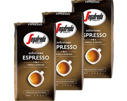 Segafredo Selezione Espresso (Oro) - koffiebonen - 3 x 1 kg