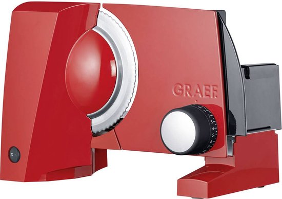 Graef Electrische Snijmachine 170W Aluminium Rood van Graef — afbeelding 5