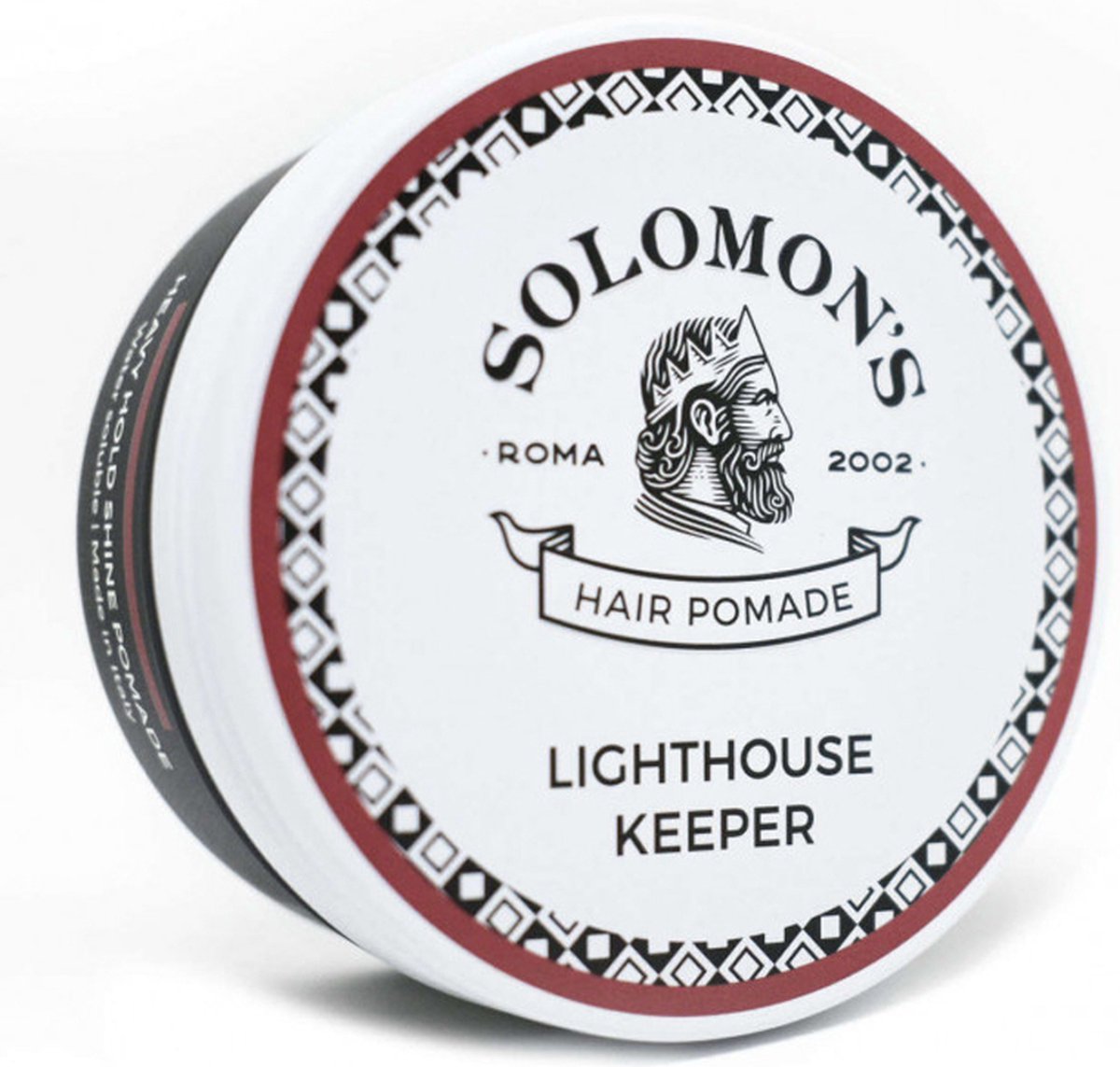 Solomon's Lighthouse Keeper Heavy hold shine Pomade (Red) 100ml