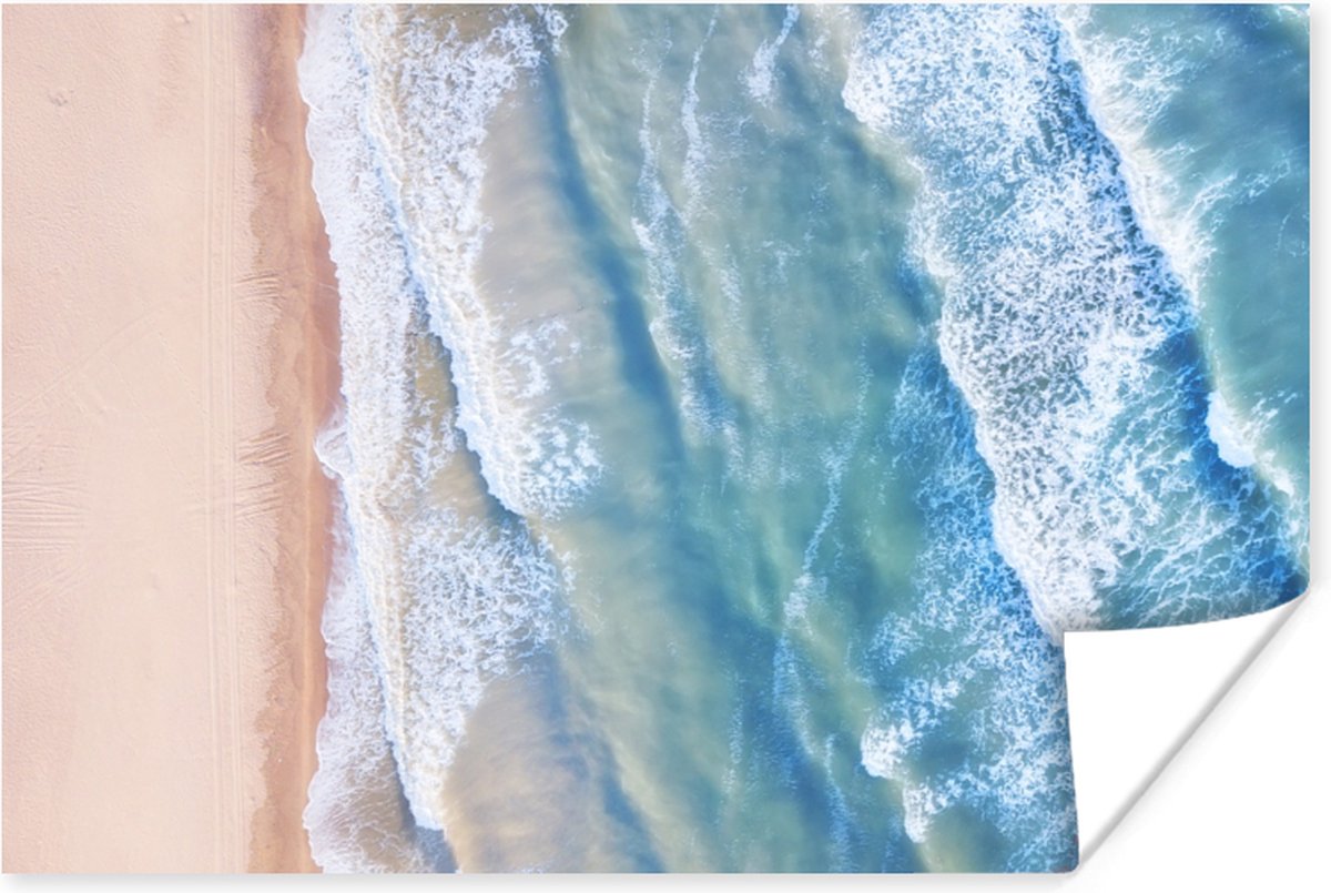 Poster Strand - Water - Zee - 60x40 cm