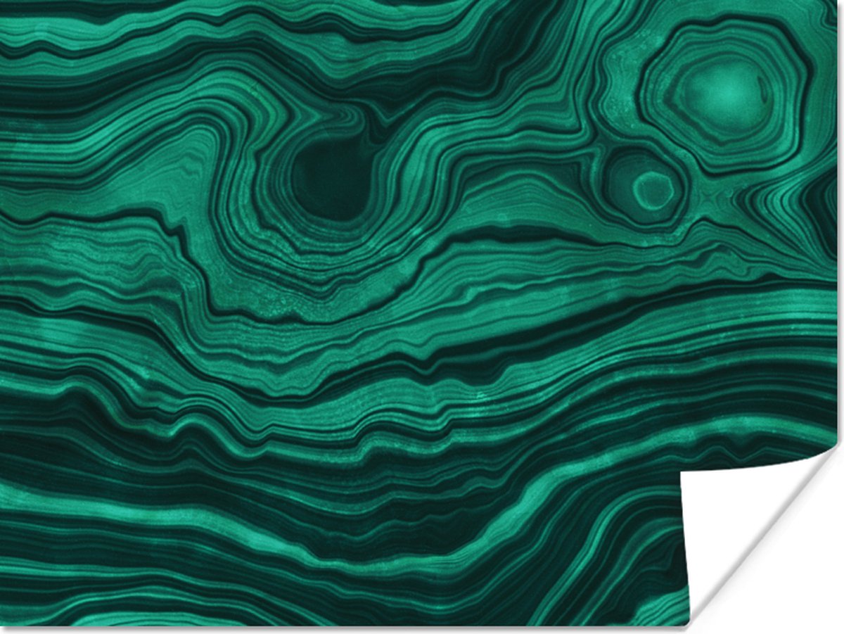 Poster Agaat - Edelstenen - Geode - 40x30 cm