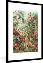 Cadre photo avec affiche - Fleurs - Art - Vintage - Nature - Botanique - 60x90 cm - Cadre pour affiche