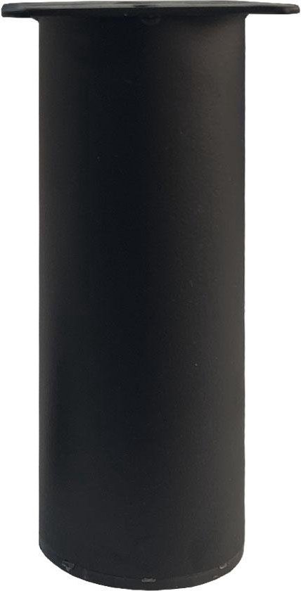 Duraline meubelpoot rond zwart 3x30 cm kopen? Meubelpoten