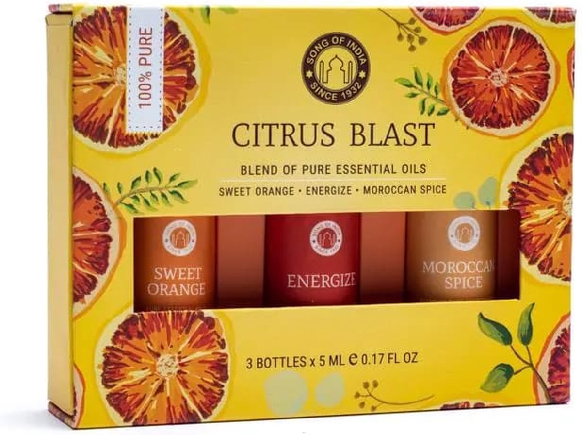 Goedkoopste Etherische olie Aromatherapie set Citrus Blast
