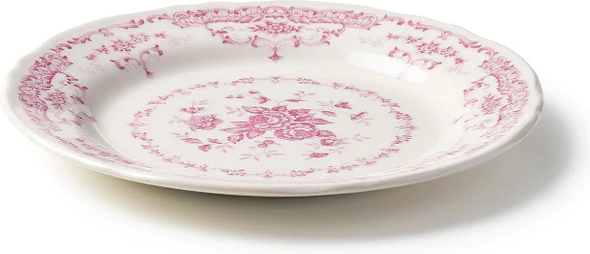 Bitossi Home Rose Ontbijtbord - Roze - Aardewerk - Ø 20,7 cm