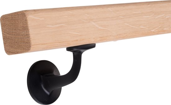 Trapleuning Inklapbare Trapleuning 40x40 mm Eiken - 390 cm | bol.