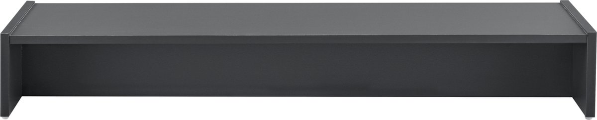 Monitorstandaard - Verhoger - Kleur donker grijs - Afmeting (LxBxH) 100 x 27 x 15 cm