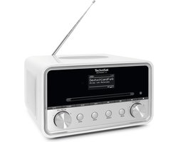 TechniSat DIGITRADIO 586 internetradio met DAB+ - Wit/Zilver