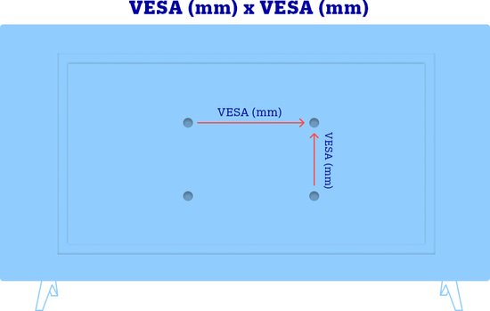 Hama TV-muurbeugel fix 3 sterren VESA 400x400 zwart