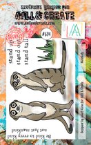 Aall & Create clearstamps A7 - Meerkats