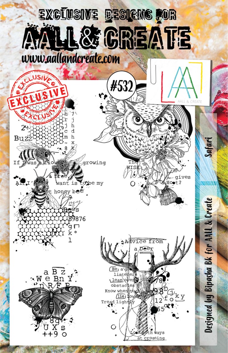 AALL & Create Stamp Safari AALL-TP-532 14,6x20cm