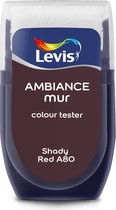 Levis Ambiance - Kleurtester - Mat - Shady Red A80 - 0.03L