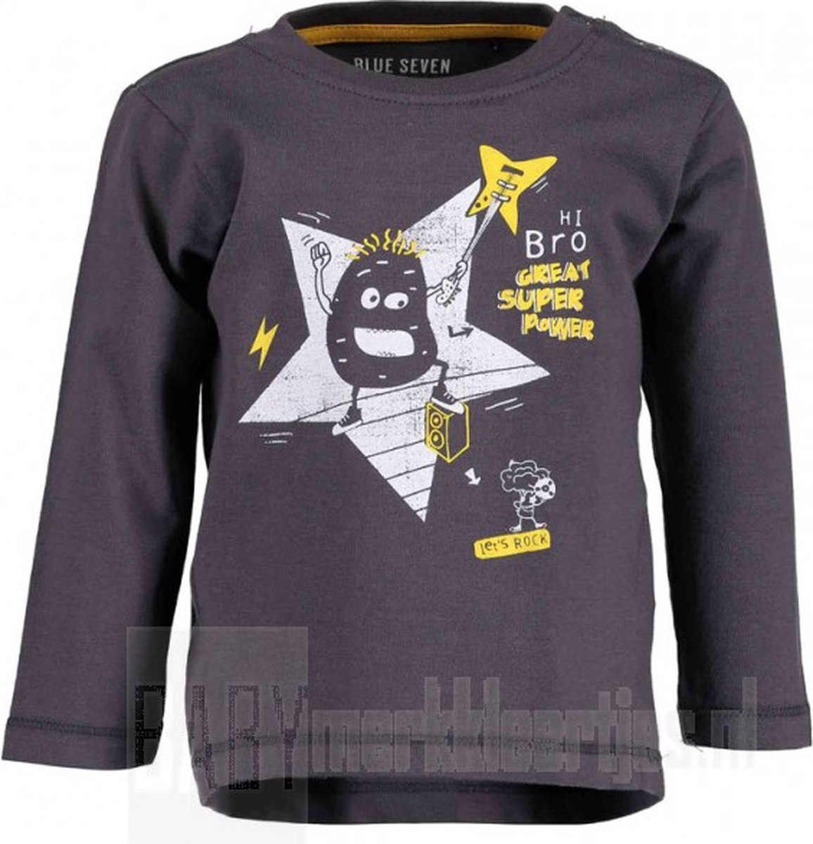Blue Seven Baby T-shirt Bruin The Great Maat 86