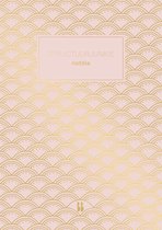 Structuurjunkie - Structuurjunkie notitieboek (roze)