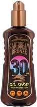 Caribbean Bronze oil spray SPF 30 - Bruin - Olie - 200 ml - Zonnebrand - Tanning - Zonnen - Tan - bruin worden
