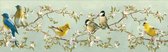 Diamond Painting Vogels - 100x30 cm - Vierkante steentjes - Compleet Hobbypakket - Geheel te beplakken