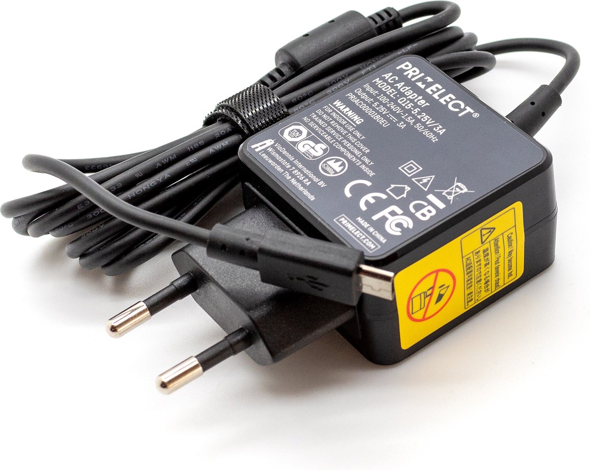 Laptop oplader 15W geschikt voor Asus T100TAM