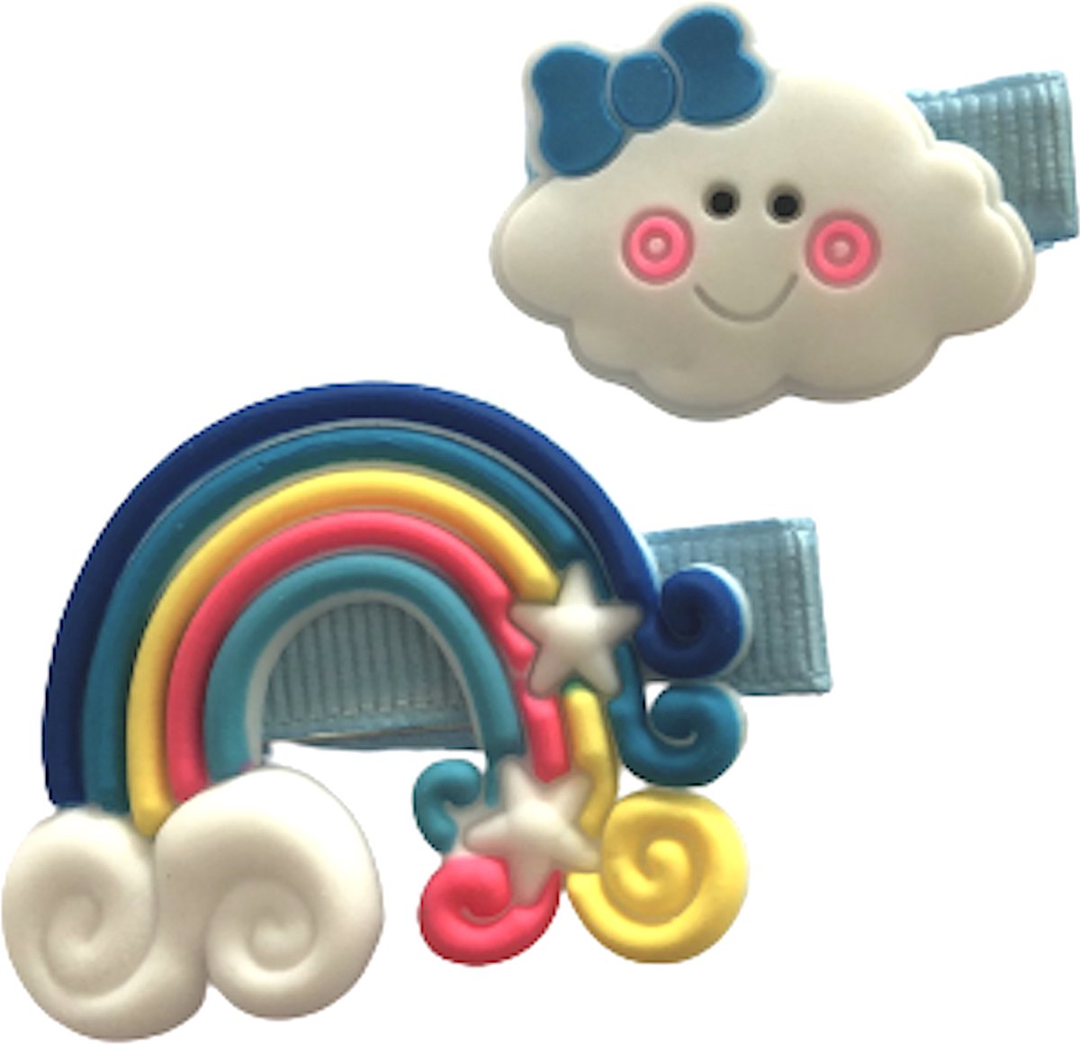 Set van 2 haarspeldjes - Unicorn - Blauw - Schattig en sierlijk - Damesdingetjes