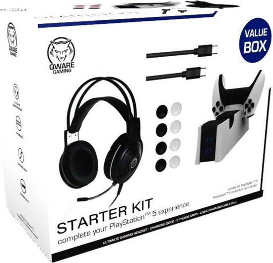Qware – Gaming Bundel Geschikt voor de PS5