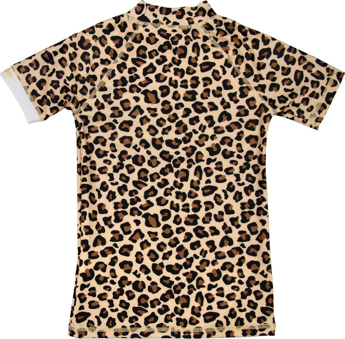 JUJA - uv - zwemshirt meisjes - upf50+ - korte mouw - bruin - 110/116cm — afbeelding 3