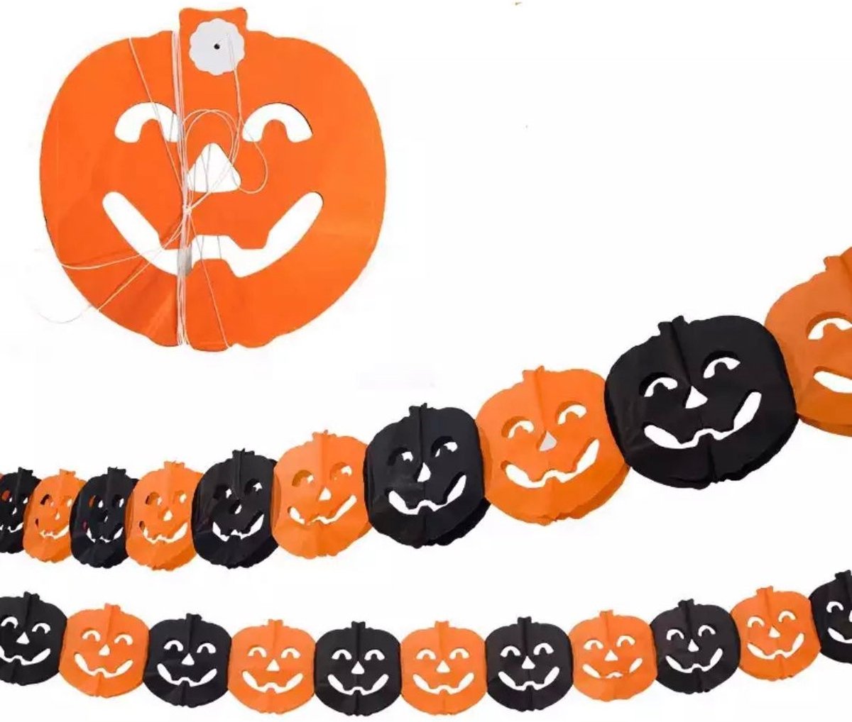 Halloween slinger Halloween accessoire pompoen slinger heks